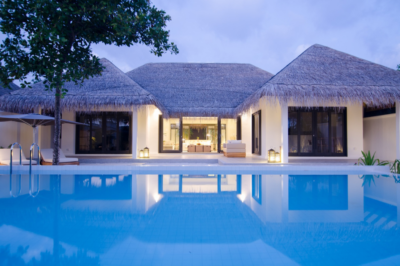 Seaside Finolhu Baa Atoll Maldives Two Bedroom Beach Pool Villa exterior
