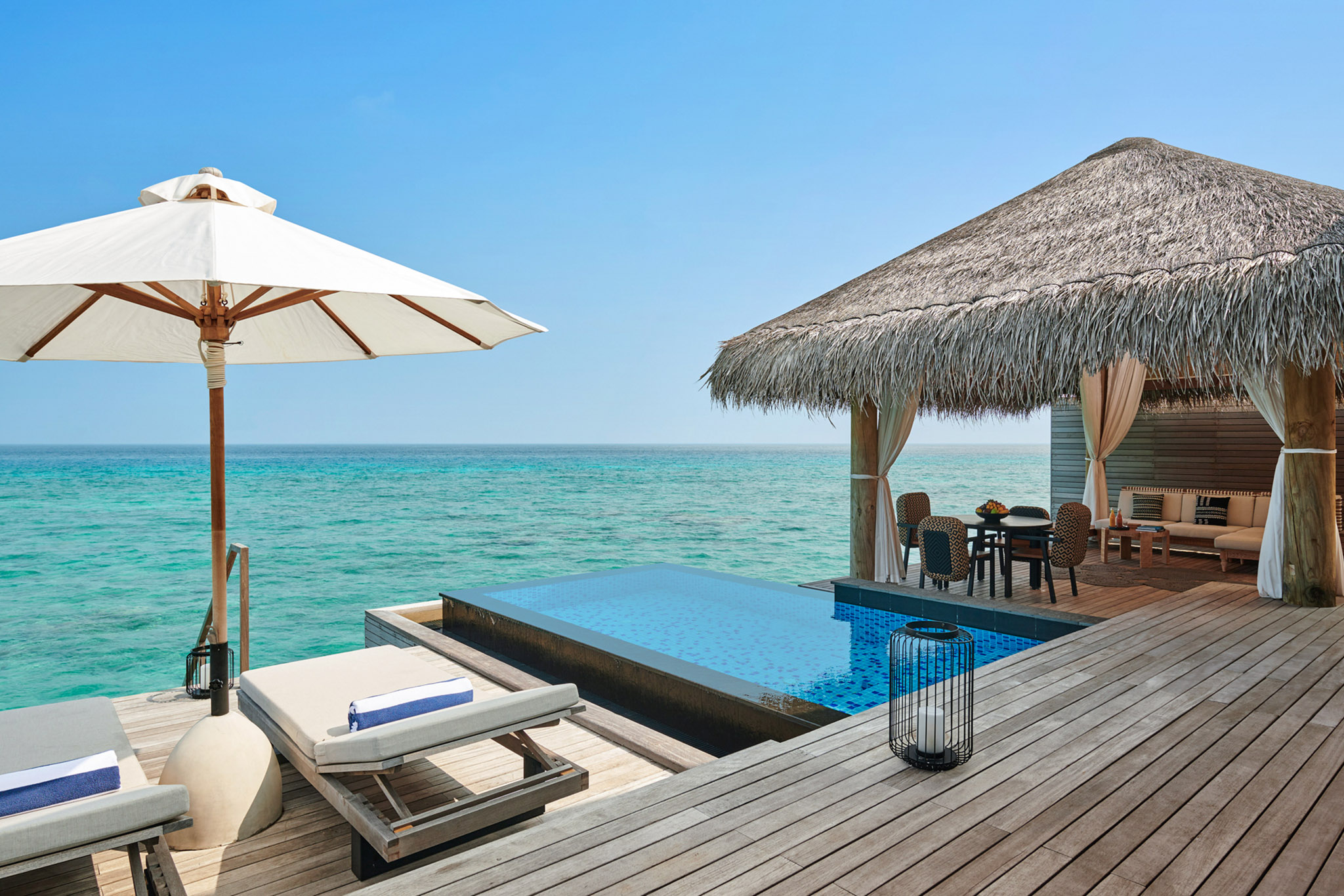 Sirru Fen Fushi - Two Bedroom Sunrise Water Villa with Pool