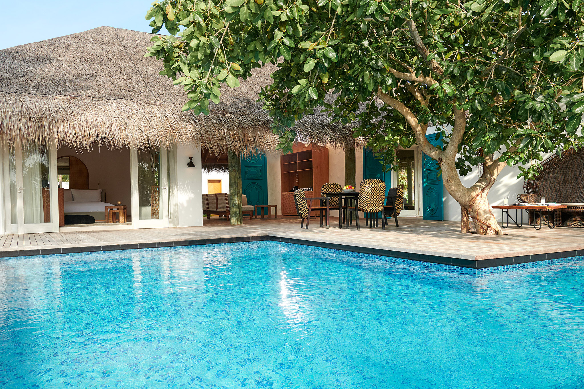 Sirru Fen Fushi - Two Bedroom Sunset Beach Villa with Pool