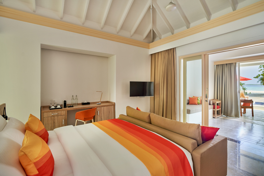 Siyam World Beach Suites with Pool Bedroom