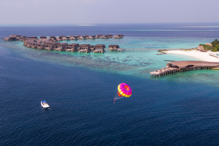 The St. Regis Maldives Vommuli Resort Parasailing