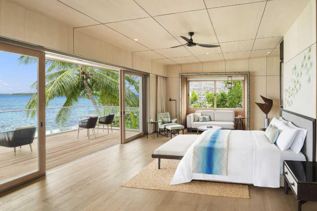 The St. Regis Maldives Vommuli Resort Two Bedroom Cesar Balsa Suite with Pool