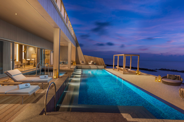 The St. Regis Maldives Vommuli Resort John Jacob Astor Estate pool