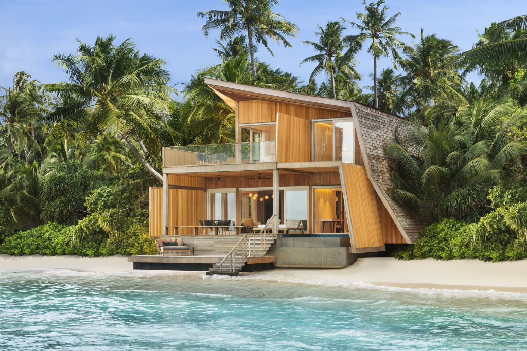 The St. Regis Maldives Vommuli Resort Two Bedroom Ocean Villas with Pool