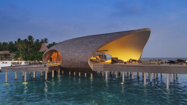 The St. Regis Maldives Vommuli Resort The Whale Bar