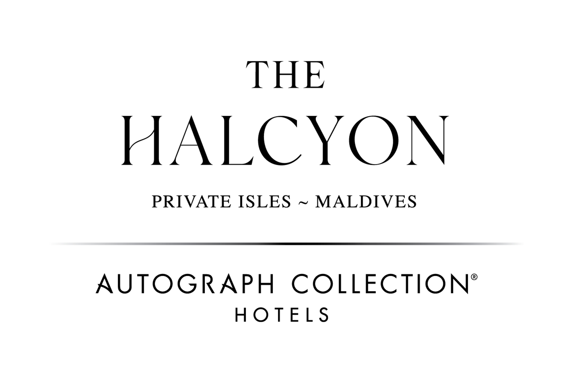 The Halcyon Logo Raffles Maldives Logo