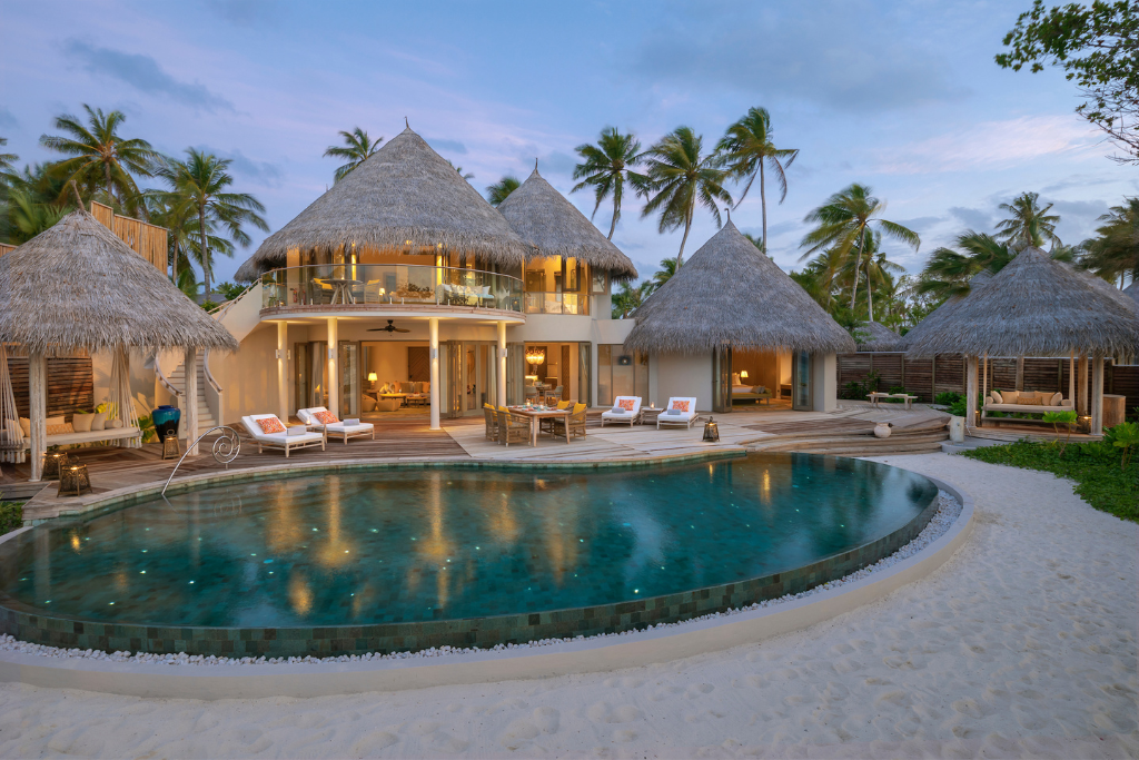 The Nautilus Maldives Two Bedroom Beach Residence Exterior