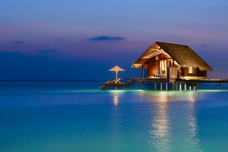 One&Only Reethi Rah Maldives Water Villa Exterior