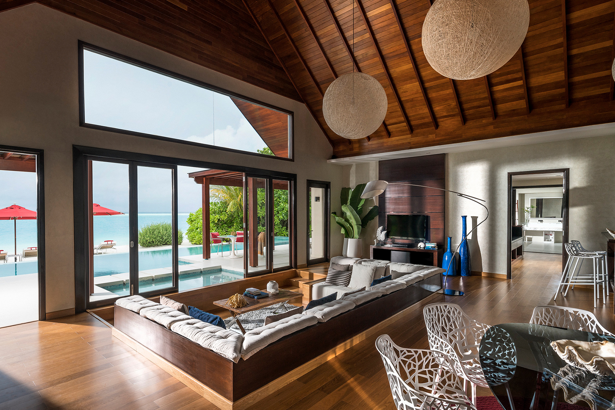 Niyama Private Islands Maldives Two Bedroom Beach Pool Pavilion Exterior