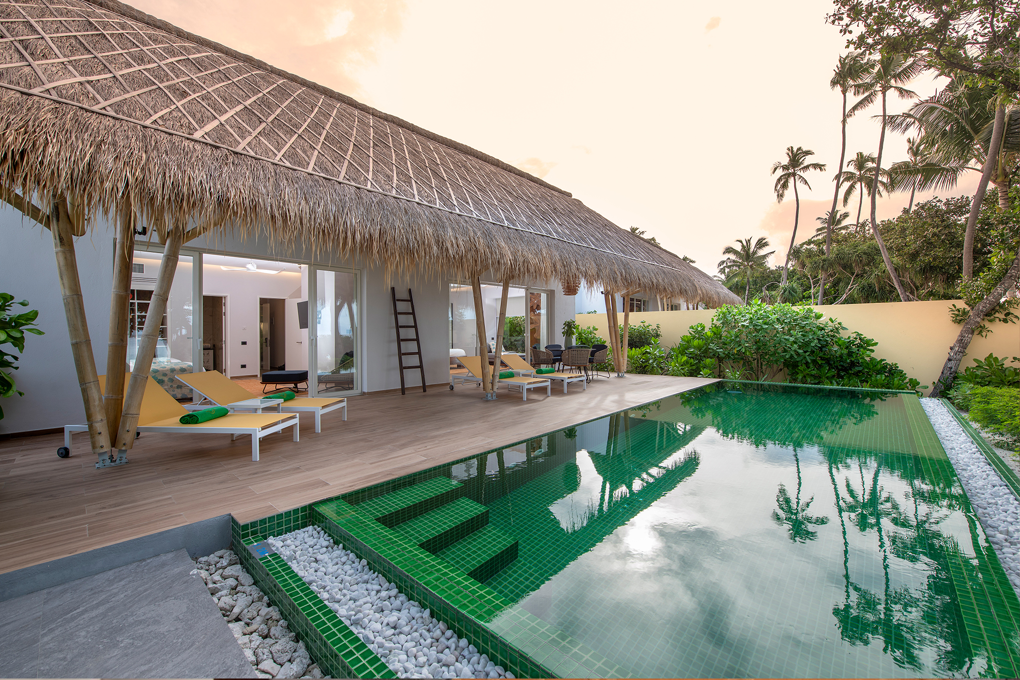 Emerald Maldives Resort & Spa Family Beach Villa with pool