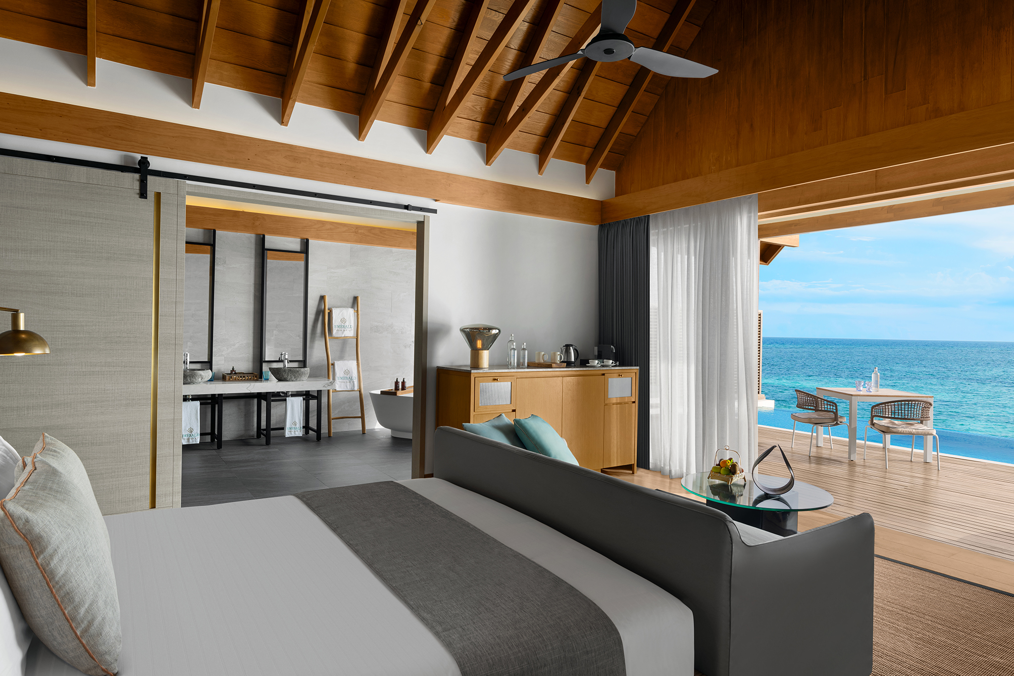 Emerald Faarufushi Resort & Spa Water Villa with Pool exterior