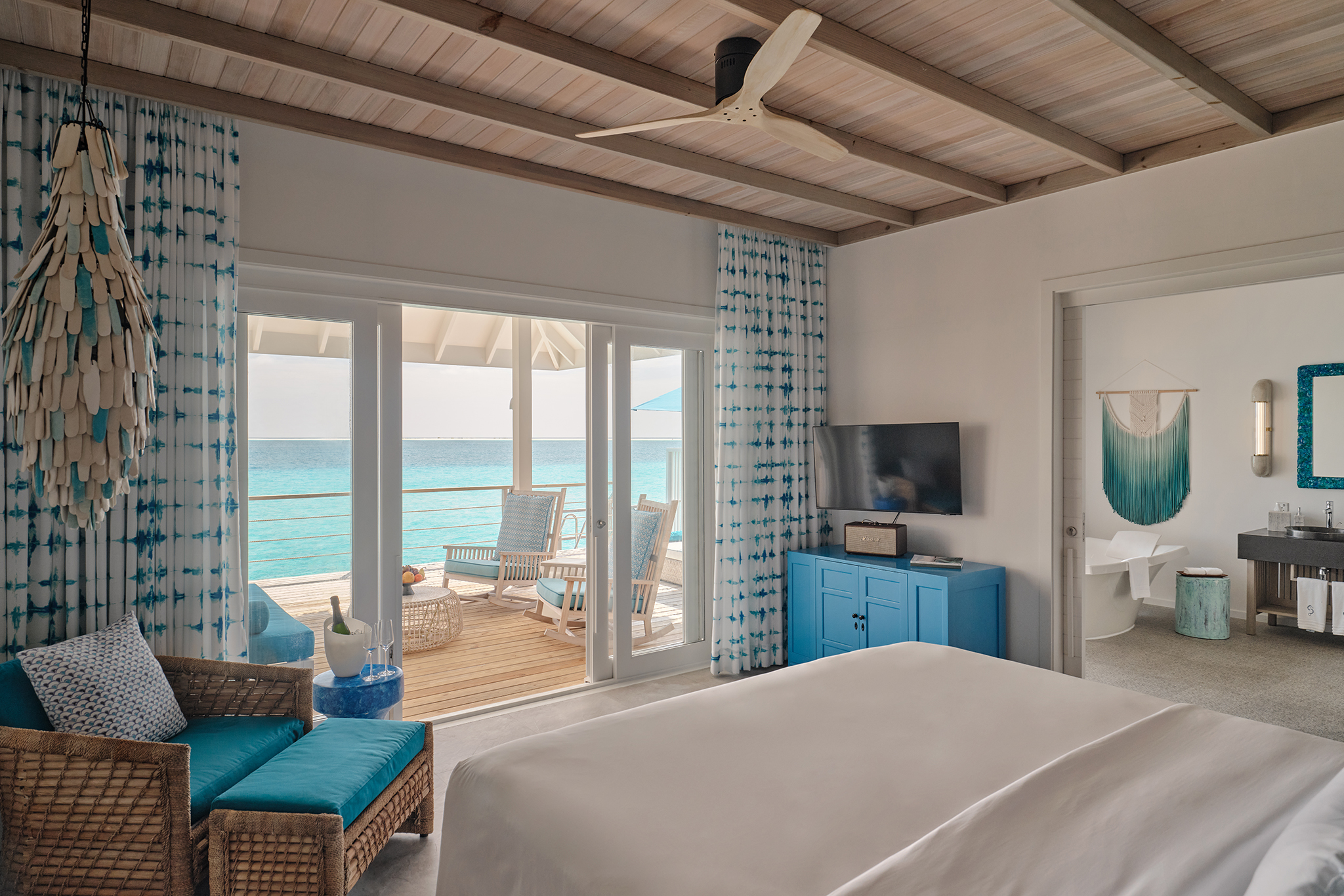 Seaside Finolhu Baa Atoll Maldives Lagoon Villa interior