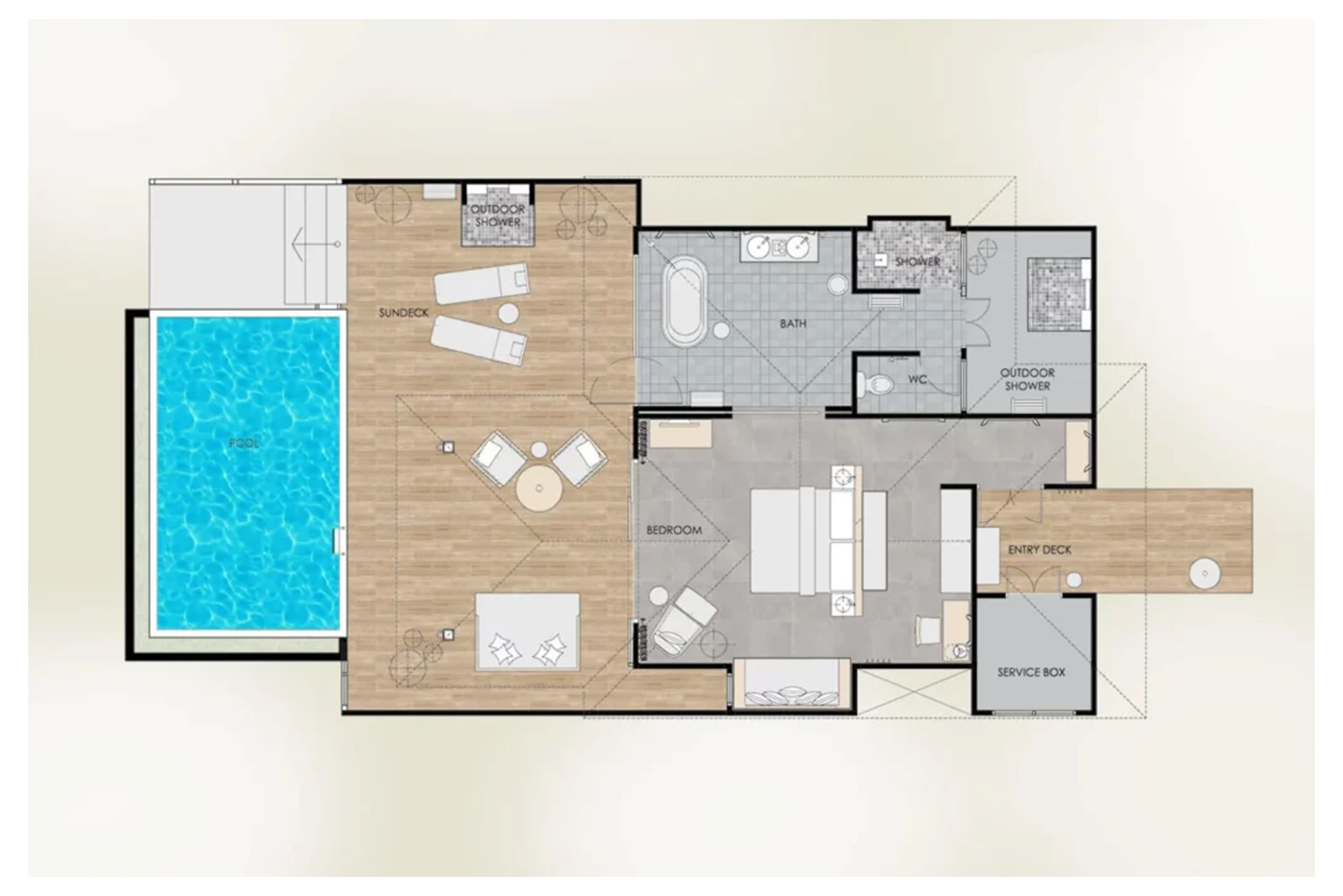 Seaside Finolhu Baa Atoll Maldives aerial view