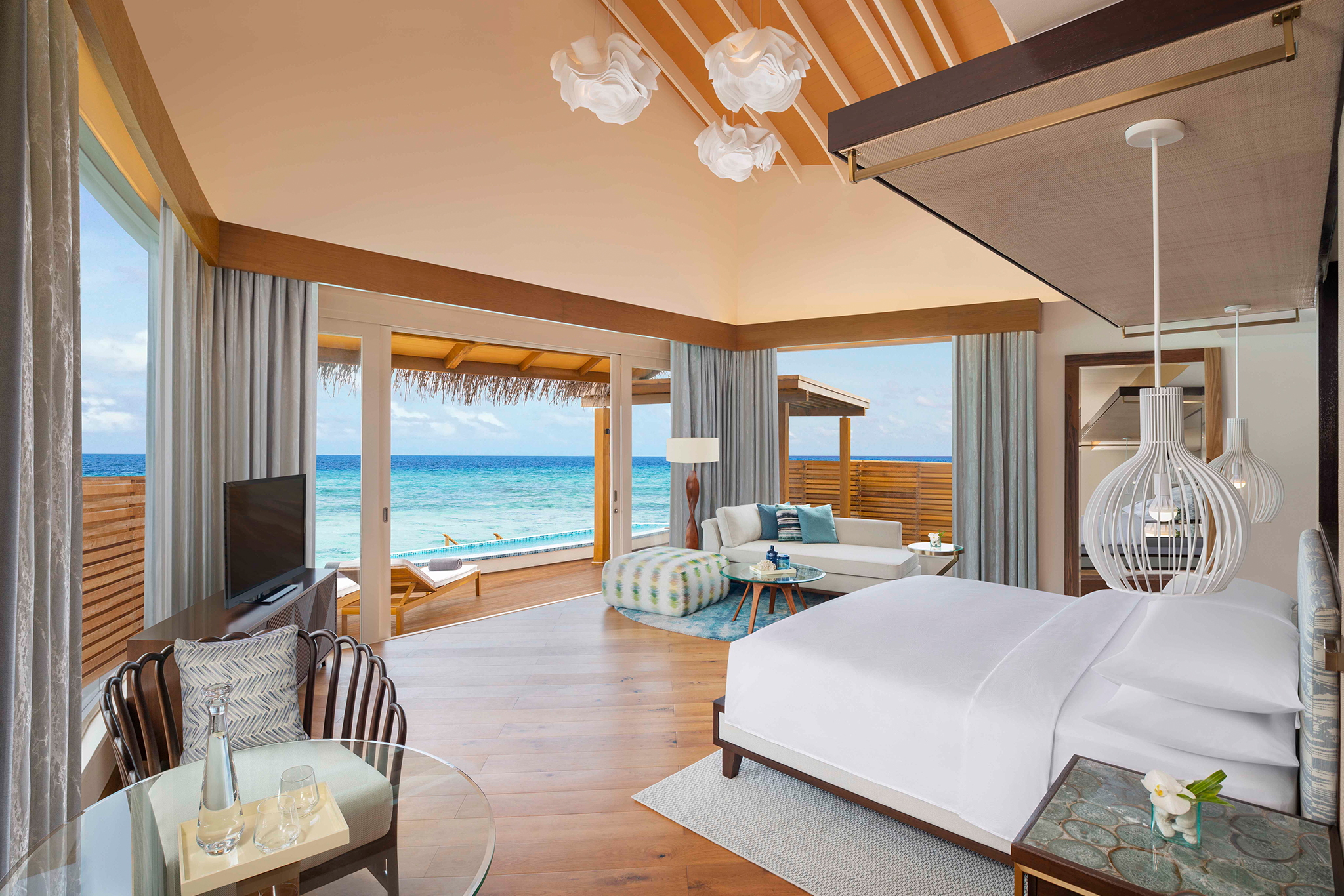 JW Marriott Maldives Resort & Spa Overwater Pool Villa exterior
