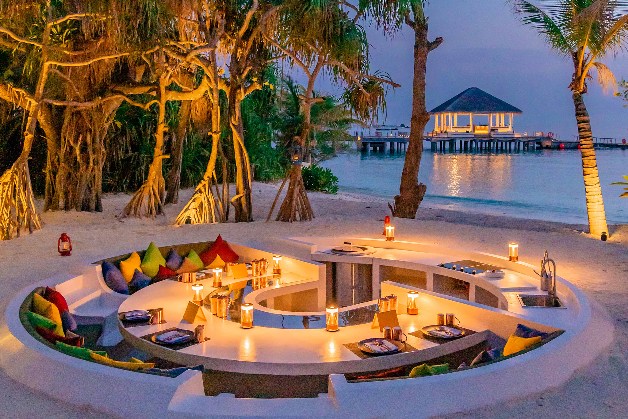 JW Marriott Maldives Resort & Spa Destination Dining Sunset Beach