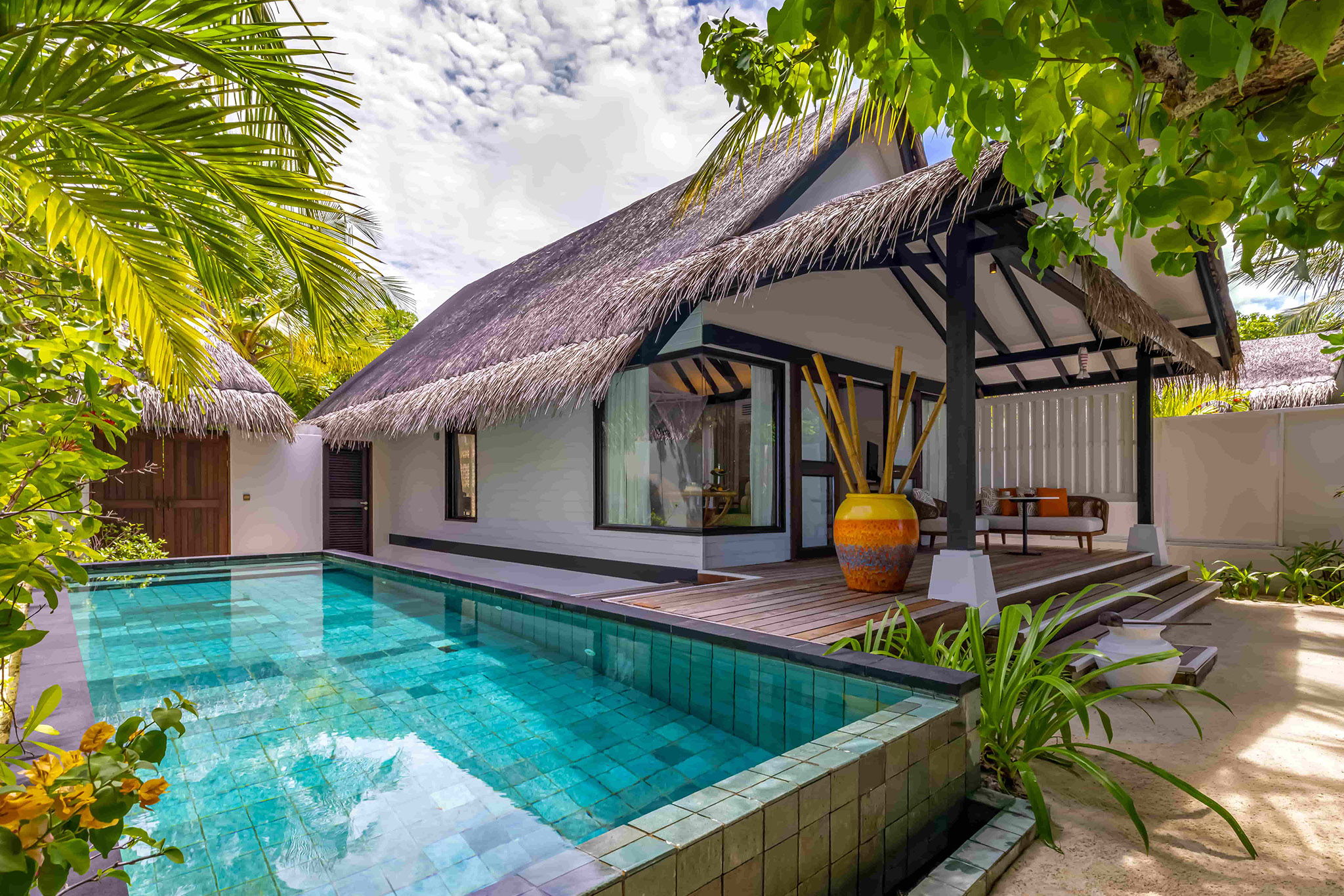 OZEN LIFE MAADHOO – Earth Villa with Pool – Pool OZEN LIFE MAADHOO - Earth Villa with Pool - Pool