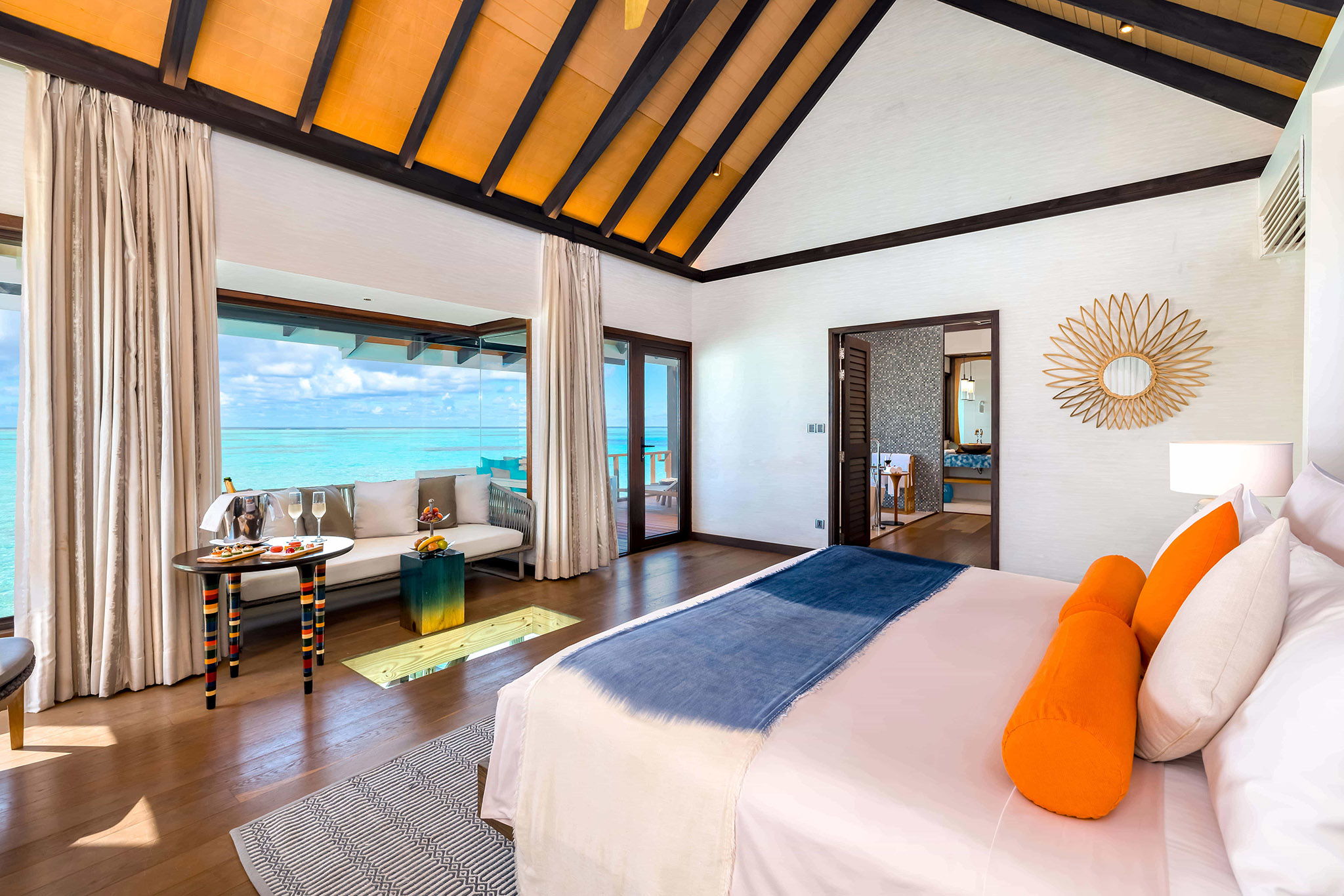 OZEN LIFE MAADHOO – Wind Villa – Bedroom 1 OZEN LIFE MAADHOO - Wind Villa - Bedroom 1