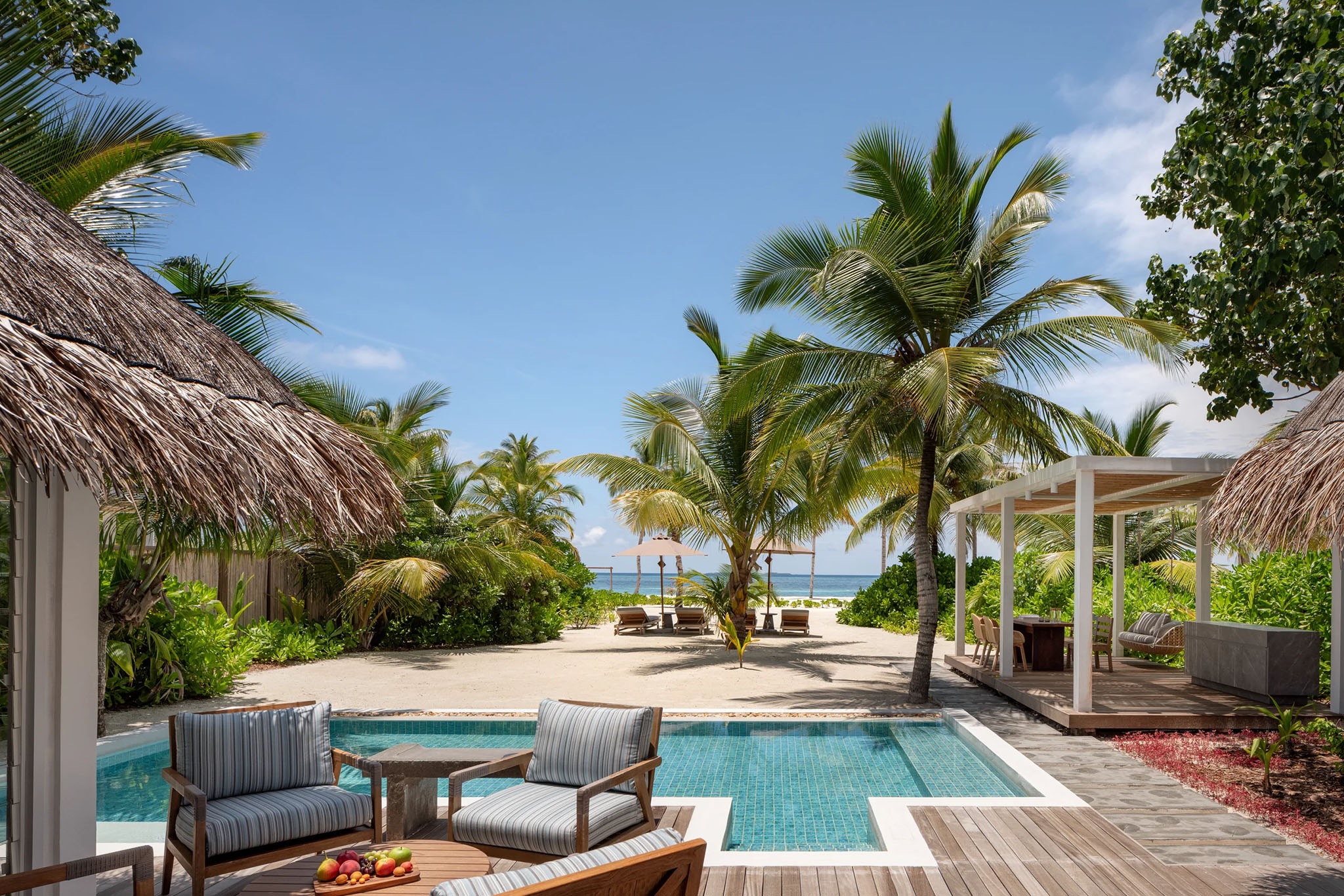 Six Senses Kanuhura - Two-Bedroom Beach Villa Suite with Pool