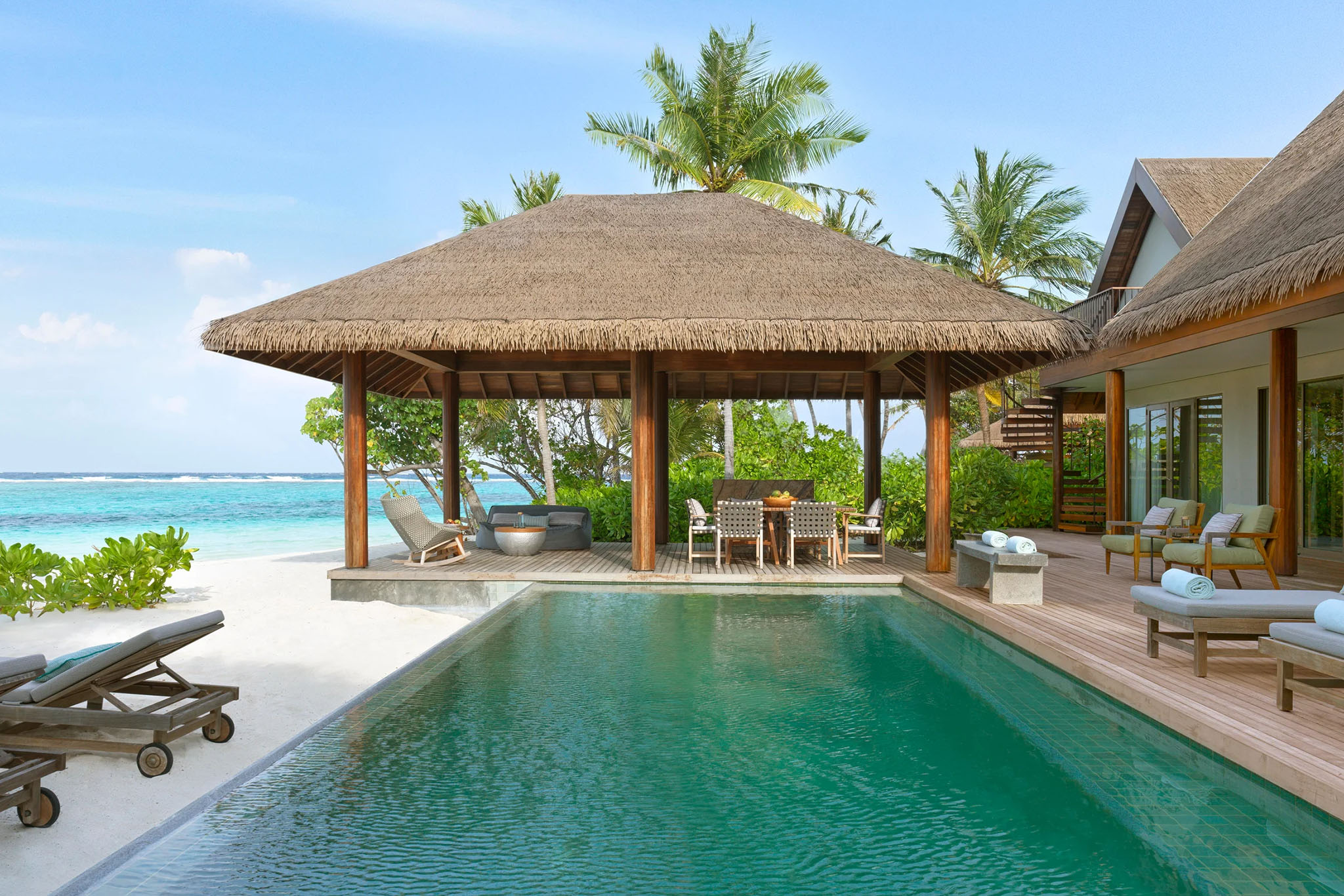Six Senses Kanuhura - Family Beach Retreat with Pool