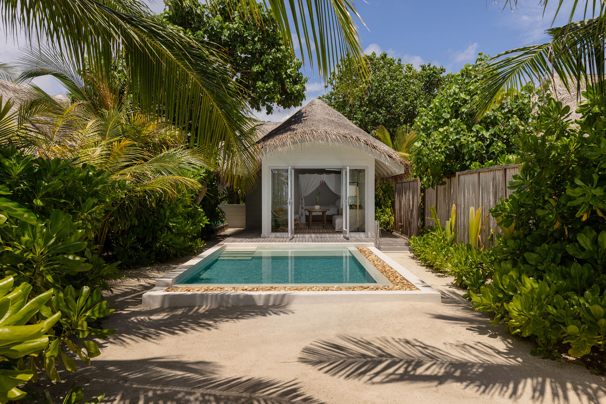 Six Senses Kanuhura - Delux Beach Villa with Pool exterior