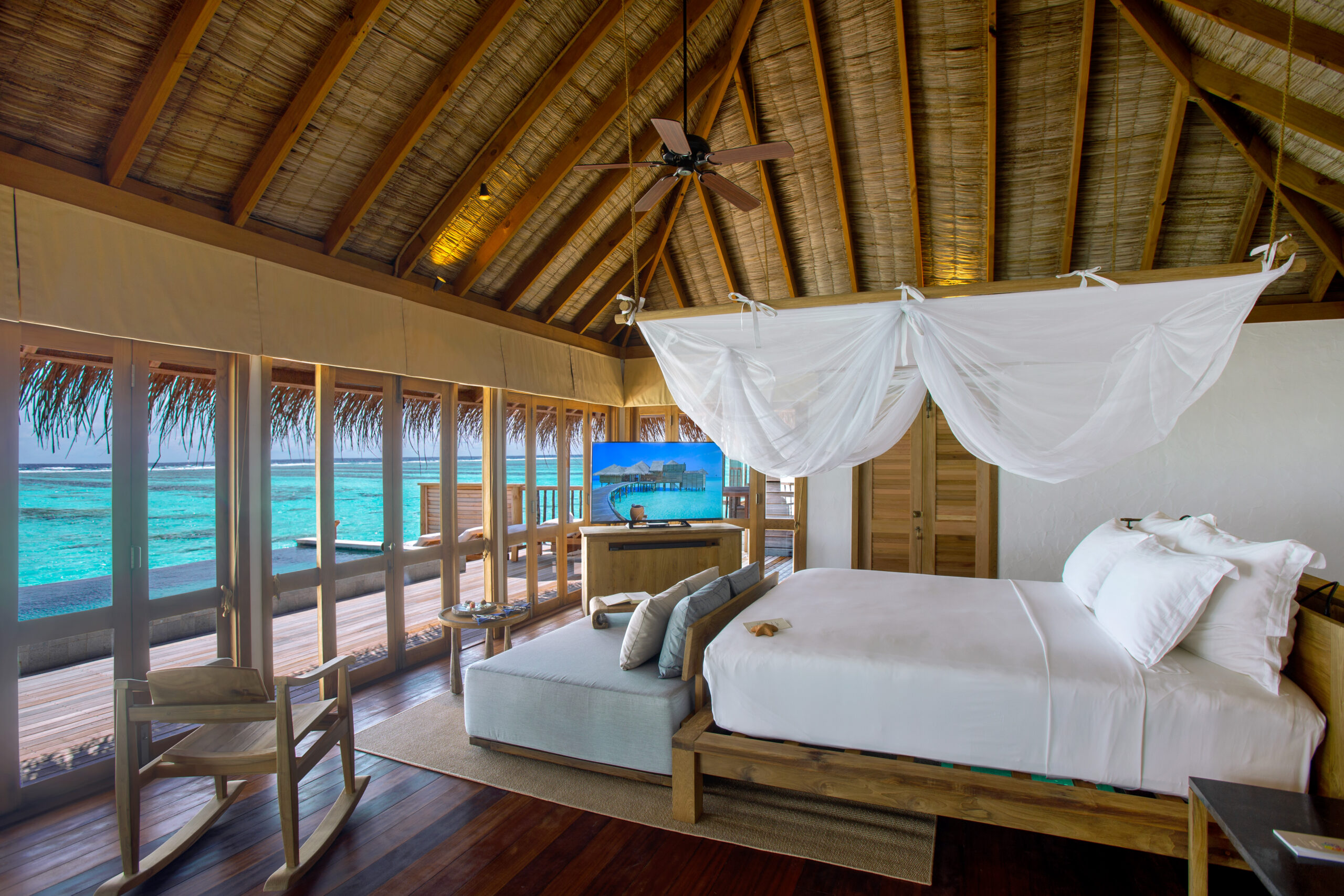 Kuda Villingili Resort Maldives Two-Bedroom Beach Residence with Private Pool Floor Plan