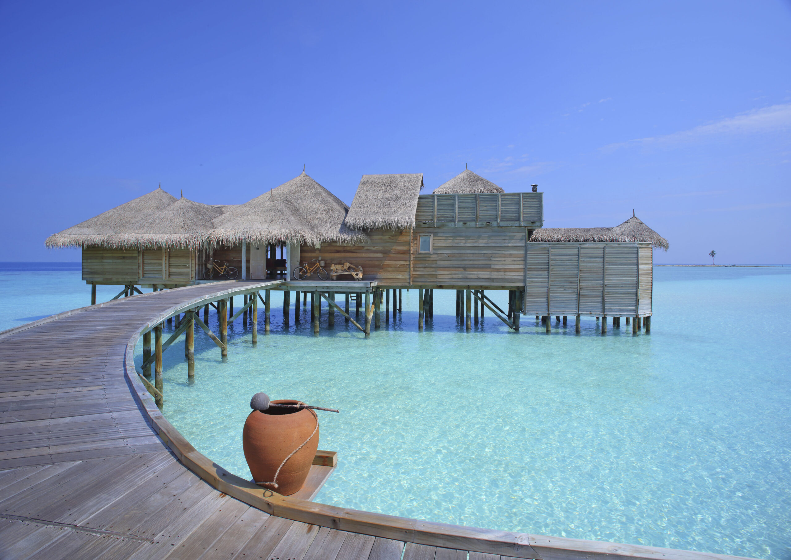 Kuda Villingili Resort Maldives Three-Bedroom Beach Residence with Private Pool Floor Plan