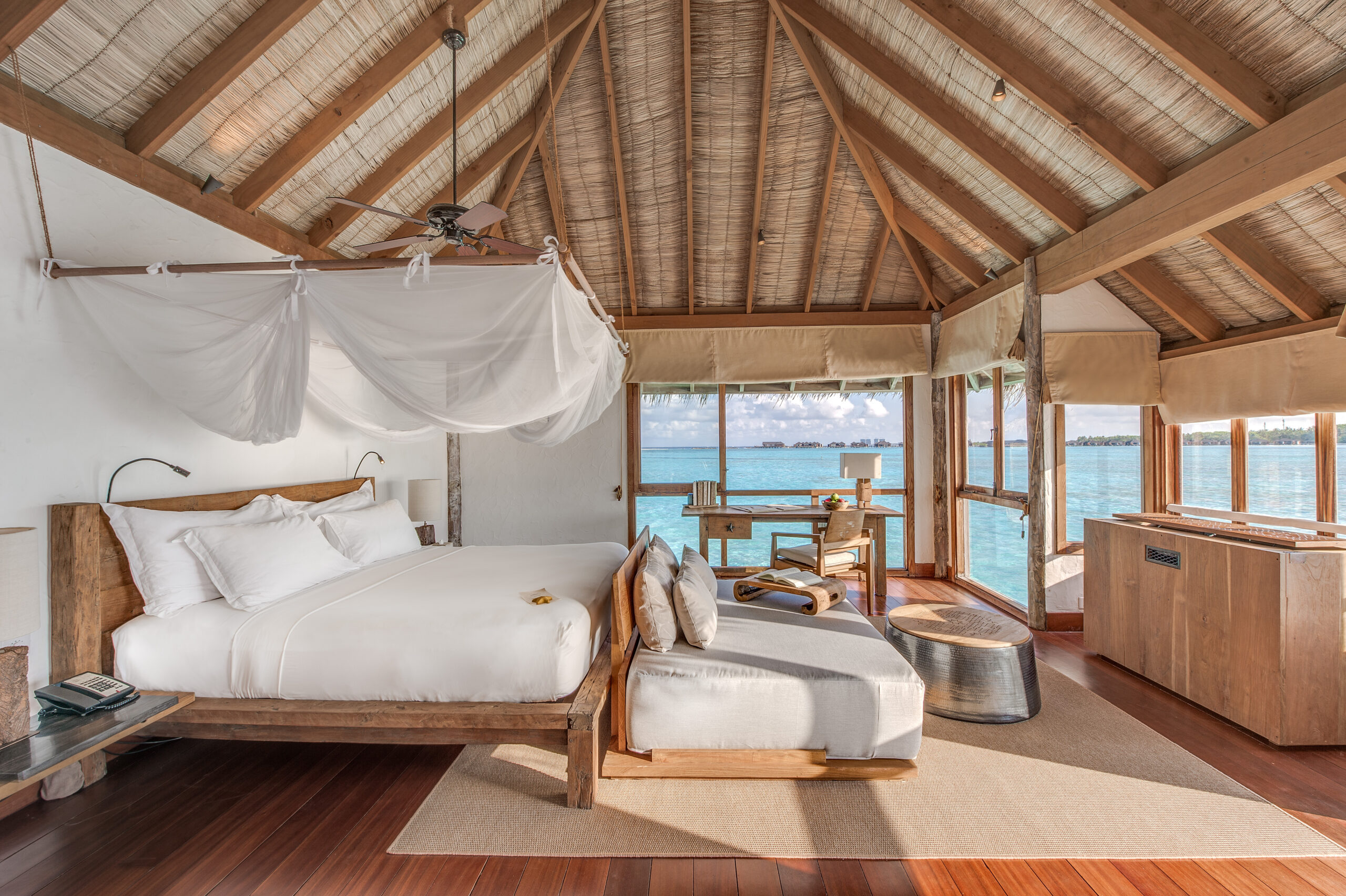 Kuda Villingili Resort Maldives Four-Bedroom Beach Residence with Private Pool Floor Plan