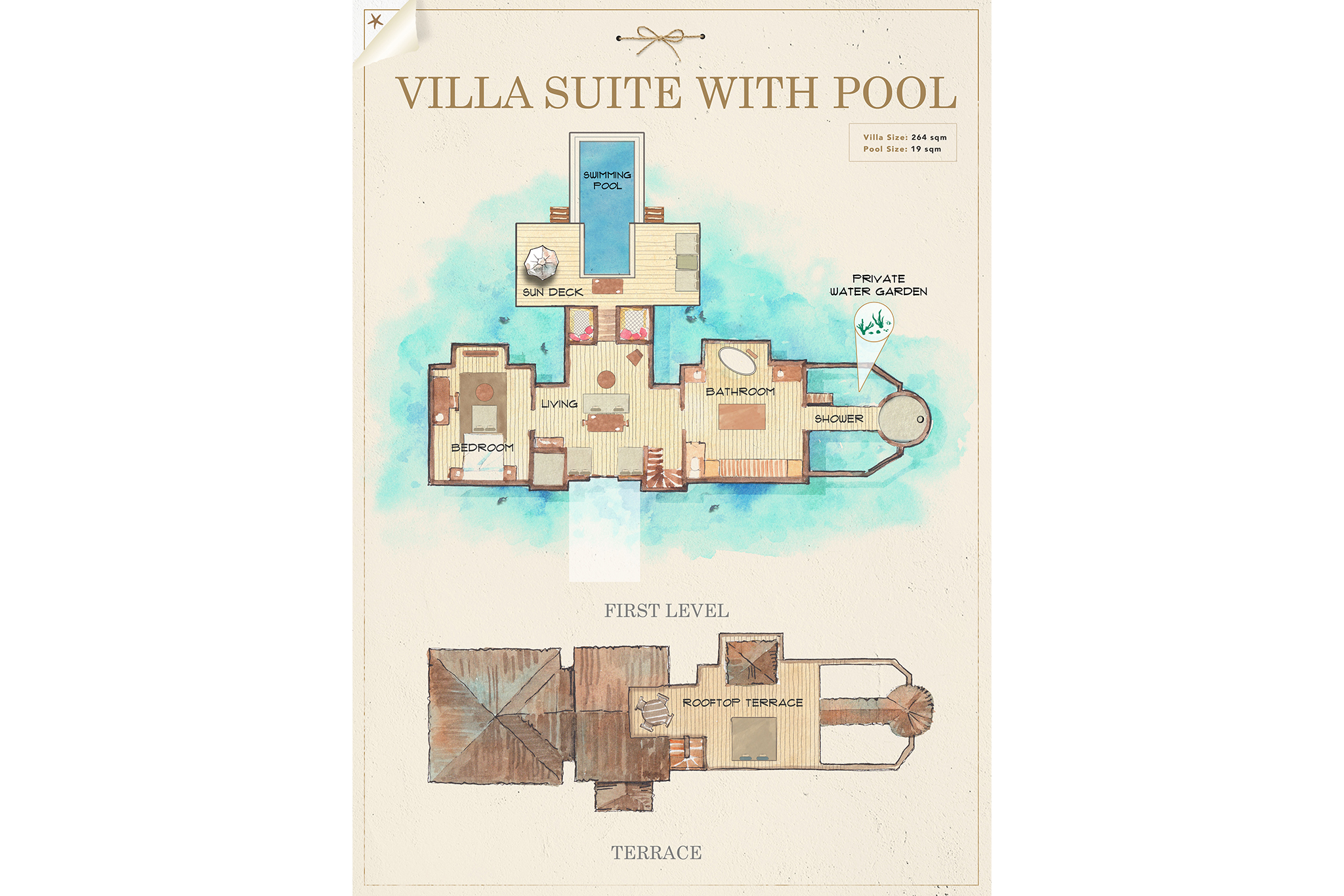 GLM_Villa Suite with Pool Floor plan 