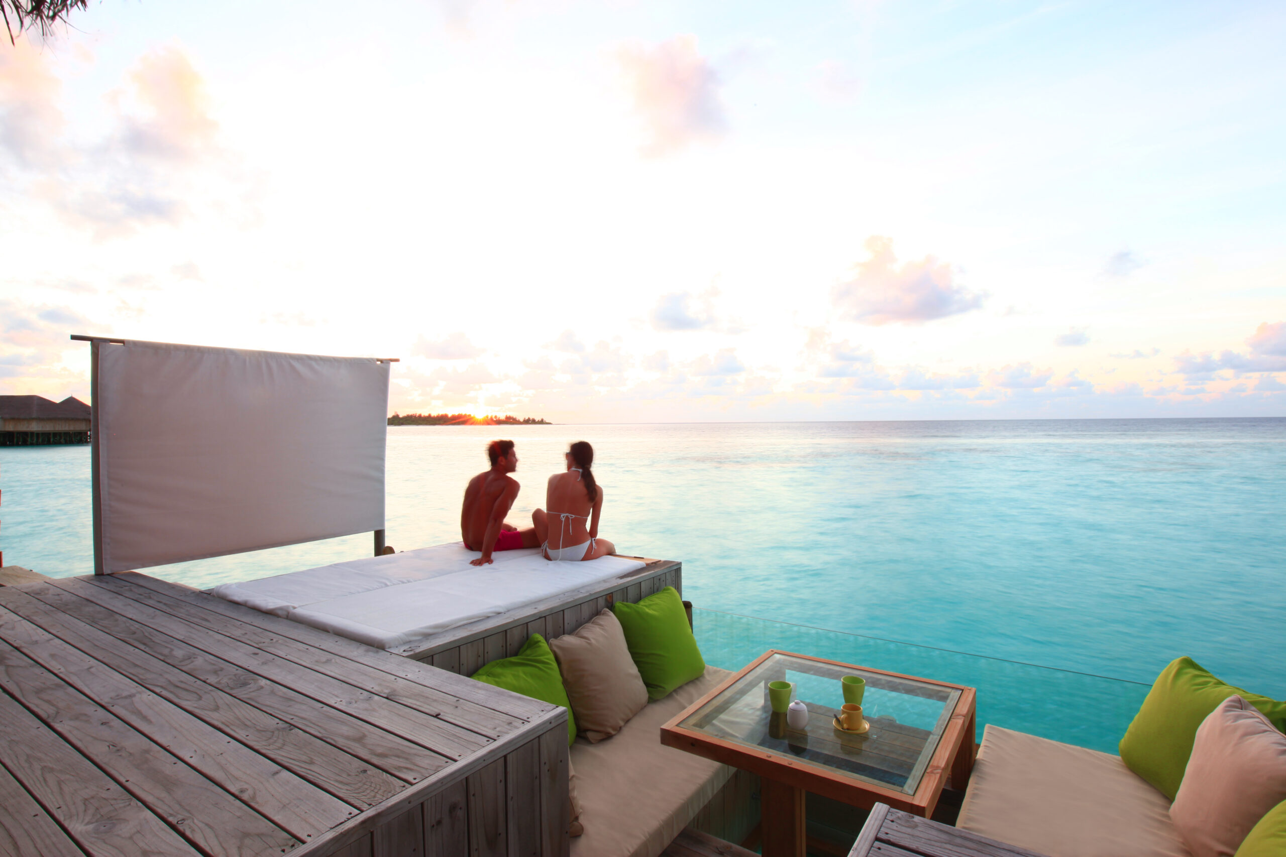 Six Senses Laamu aerial