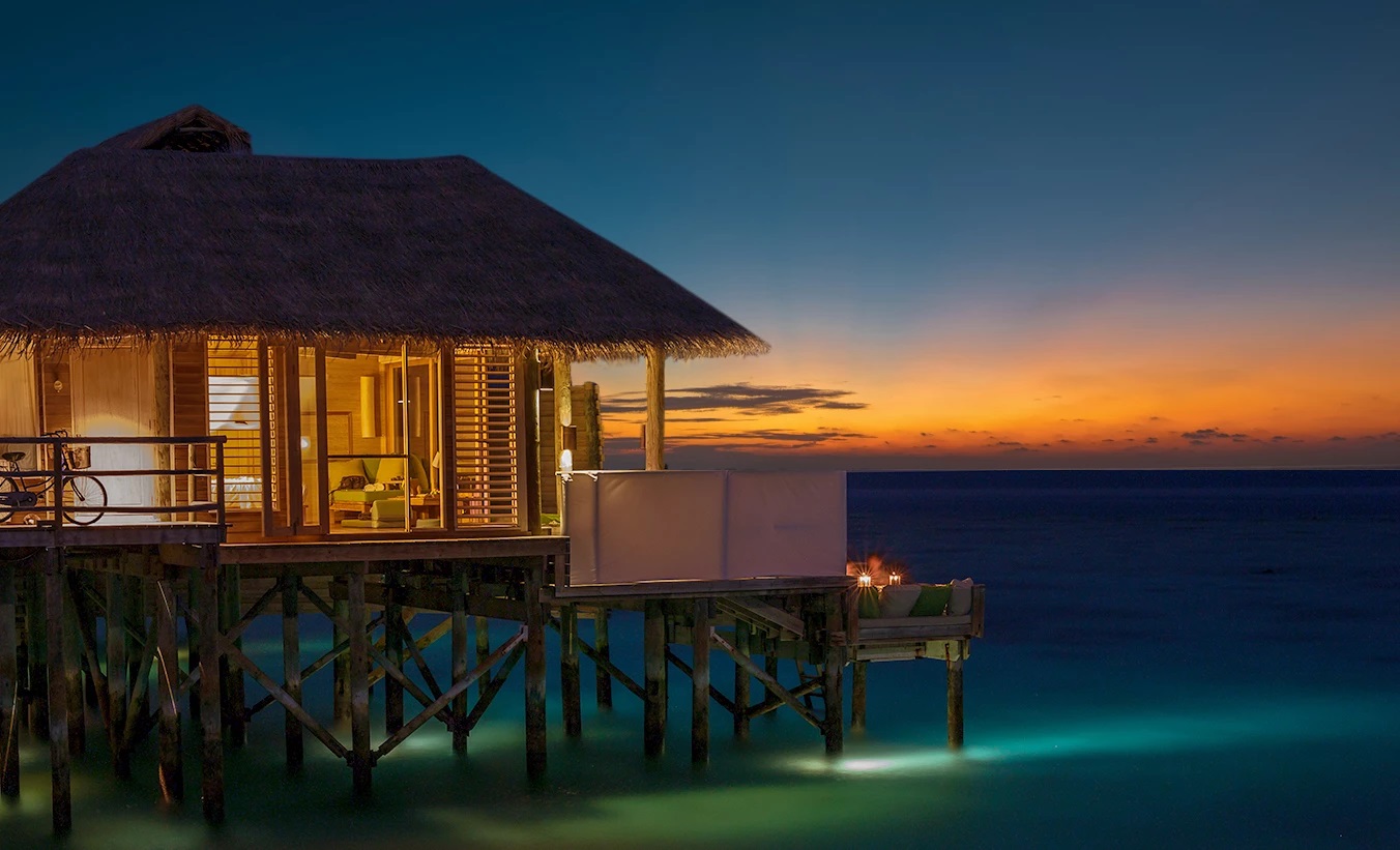 Six Senses Laamu aerial