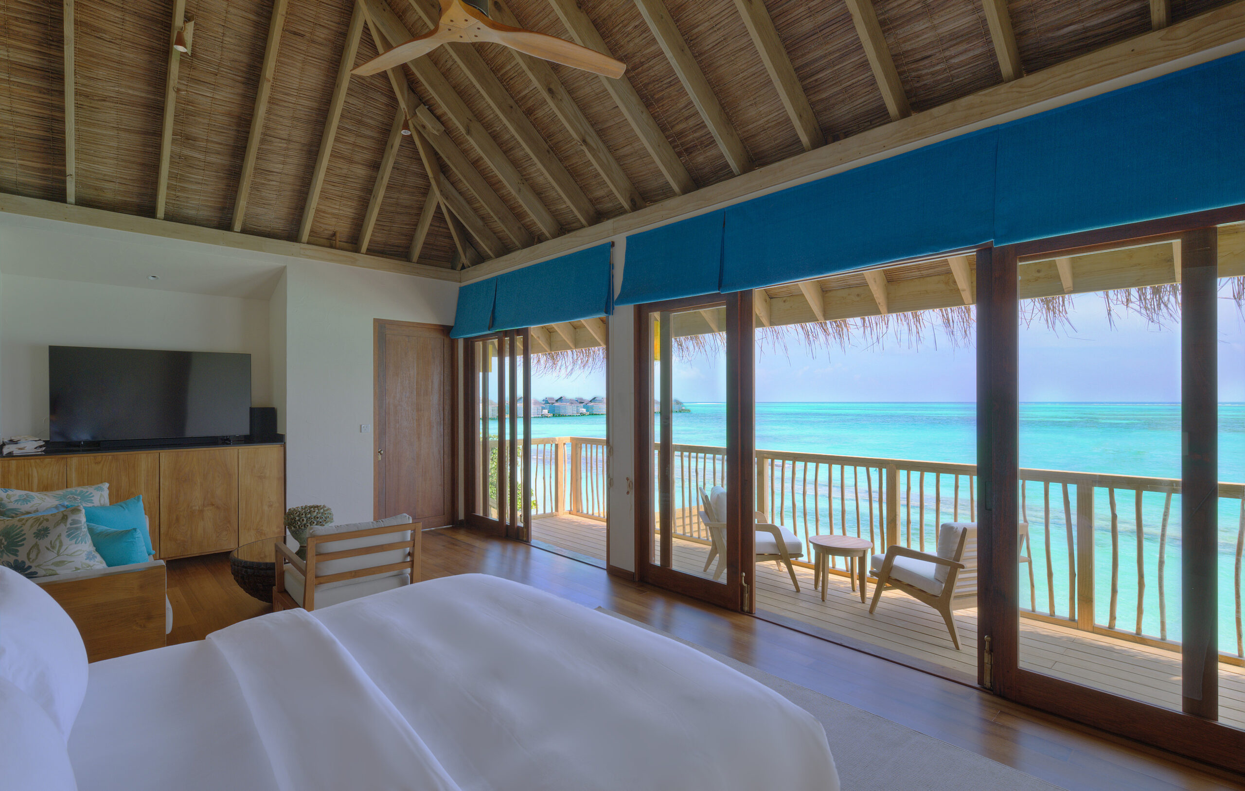 Six Senses Laamu aerial