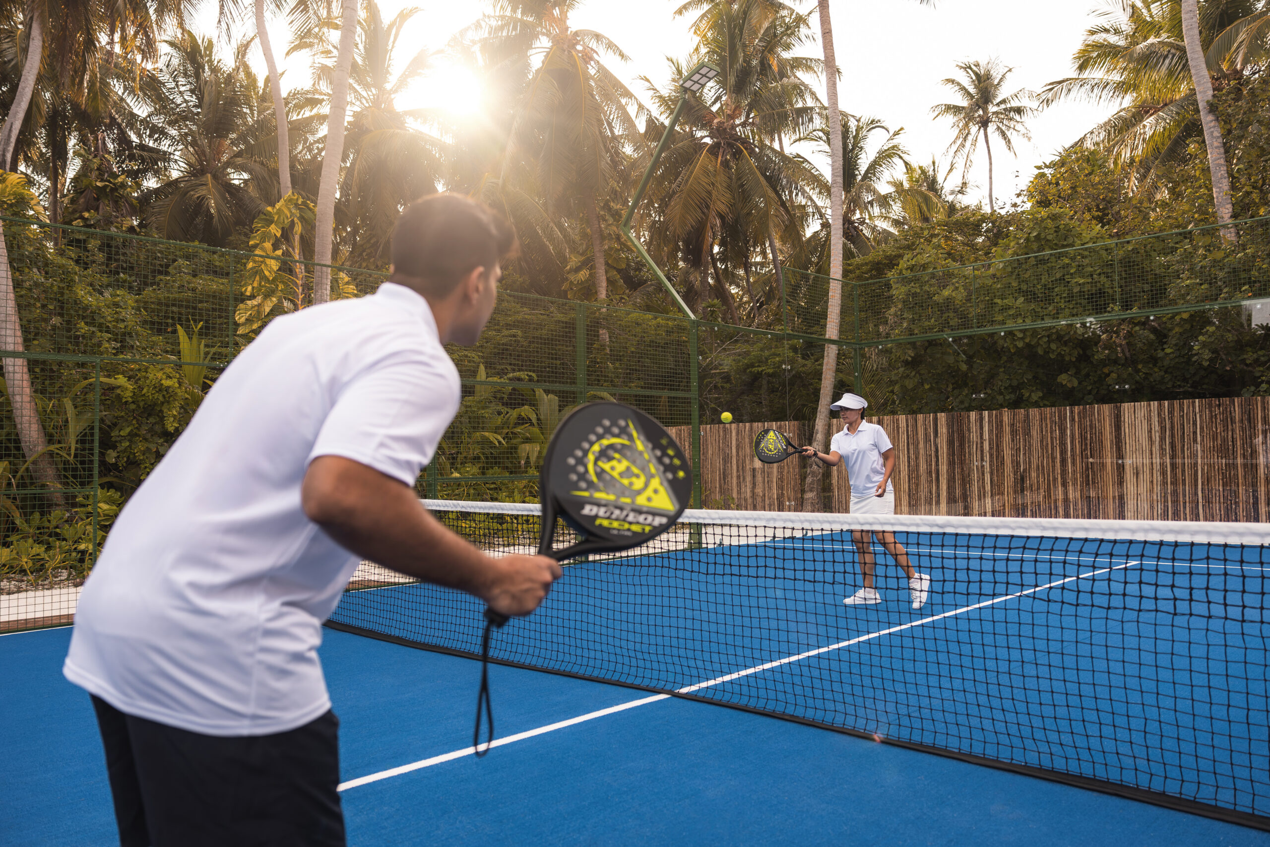 BS 24 – Padel Court – Couple in Action
