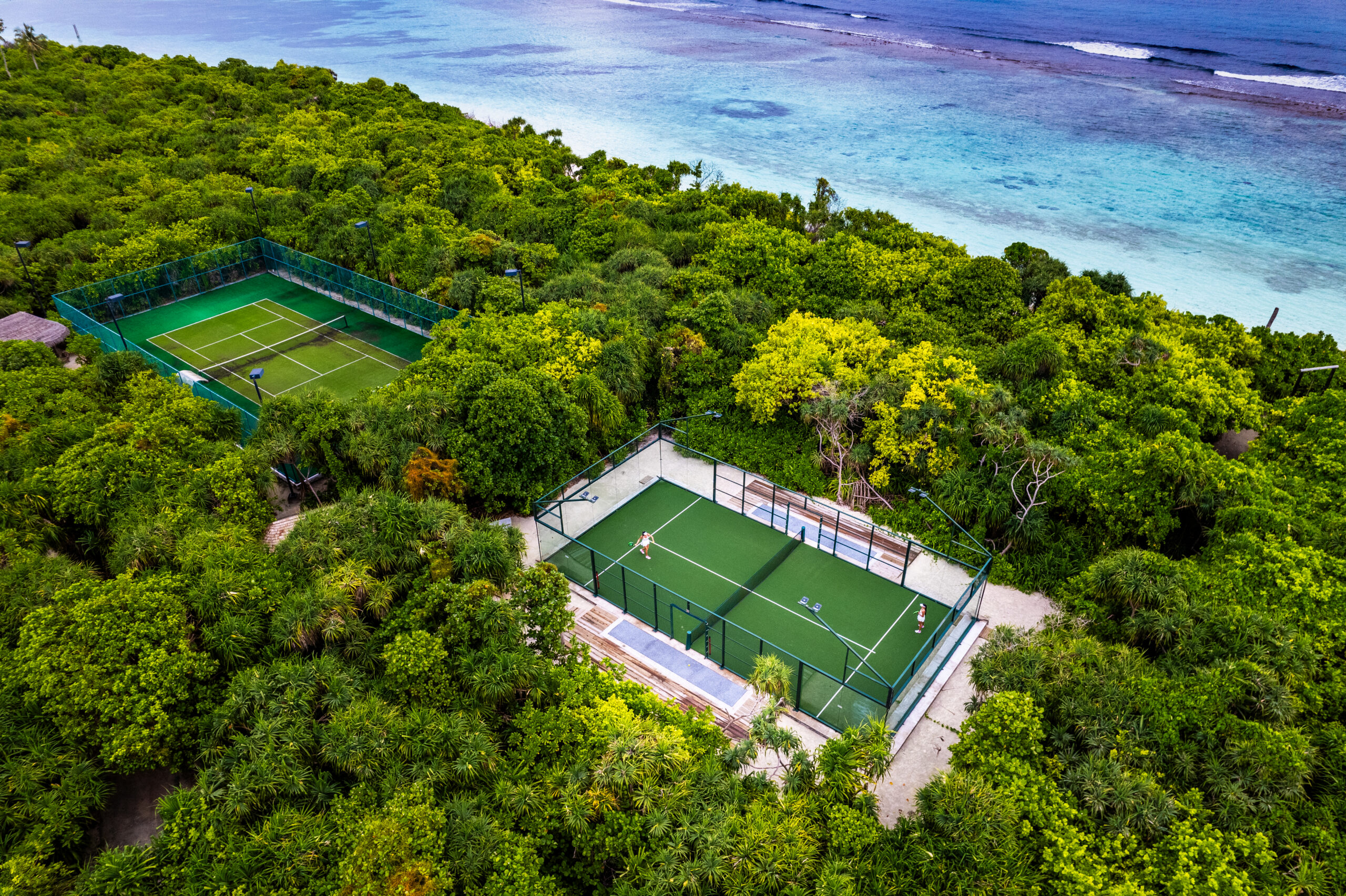Soneva Jani – Padel Court and Tennis Court