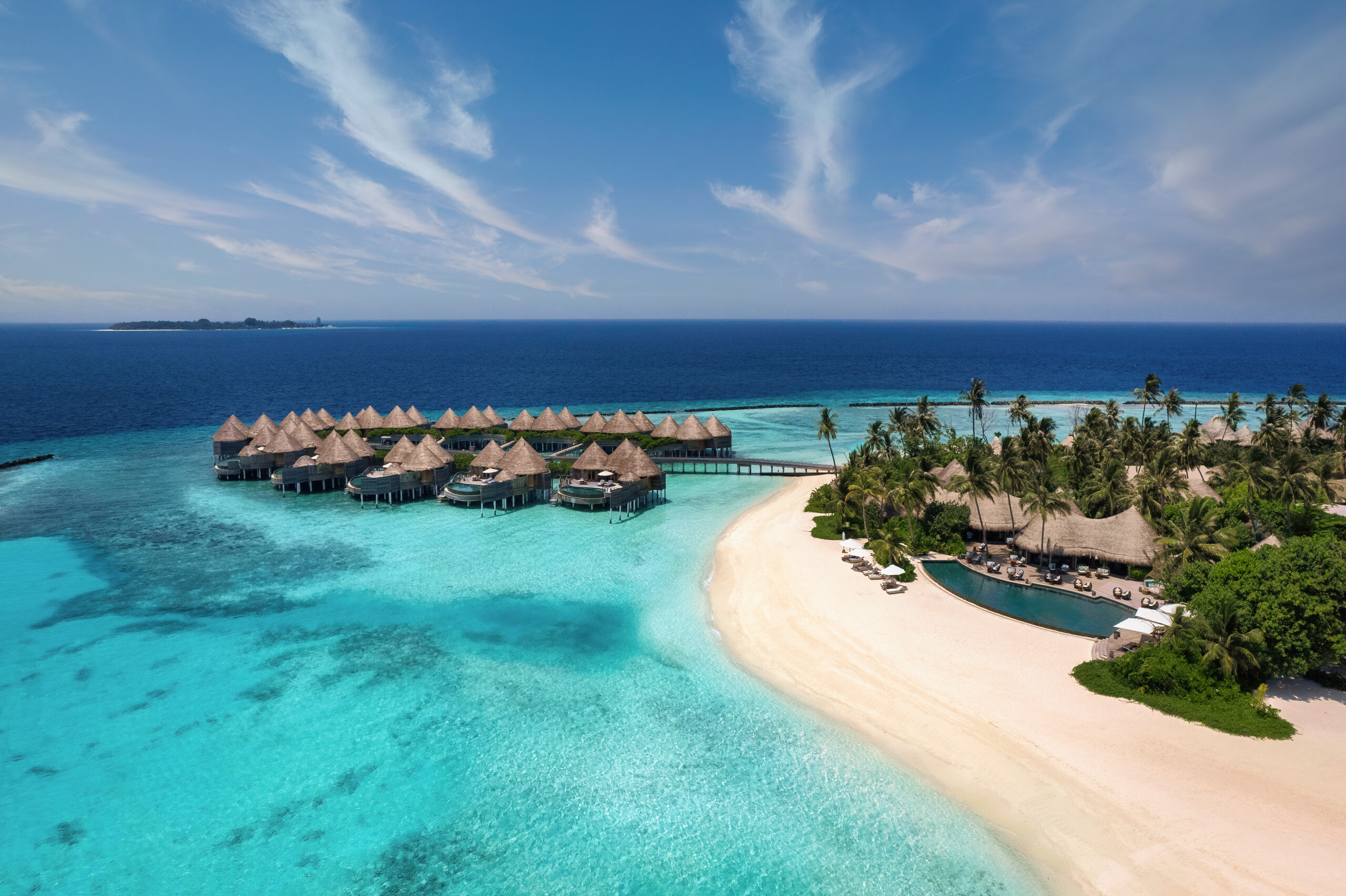 TNM – Aerial View of Naiboli Pool Bar and Ocean Houses and Residences